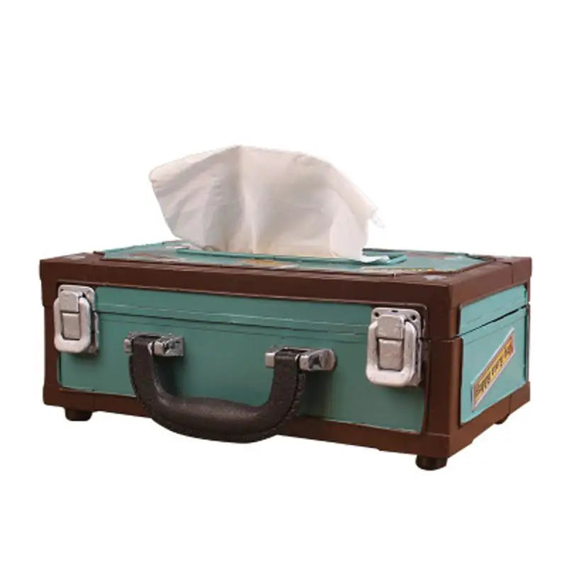 Retro Radio Tissue Box – Paper Towel Holder for Home, Bar & Office