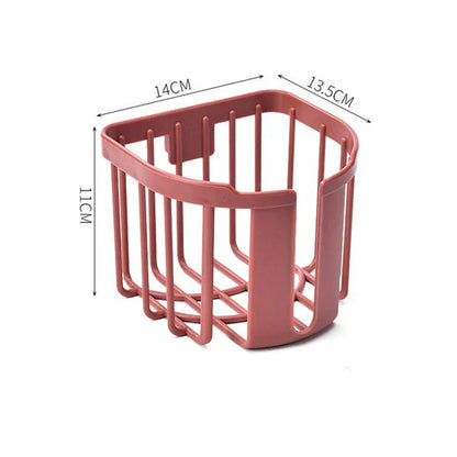 Punch-Free Wall-Mounted Tissue Box for Bathroom & Kitchen