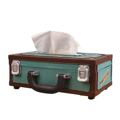 Retro Radio Tissue Box – Paper Towel Holder for Home, Bar & Office