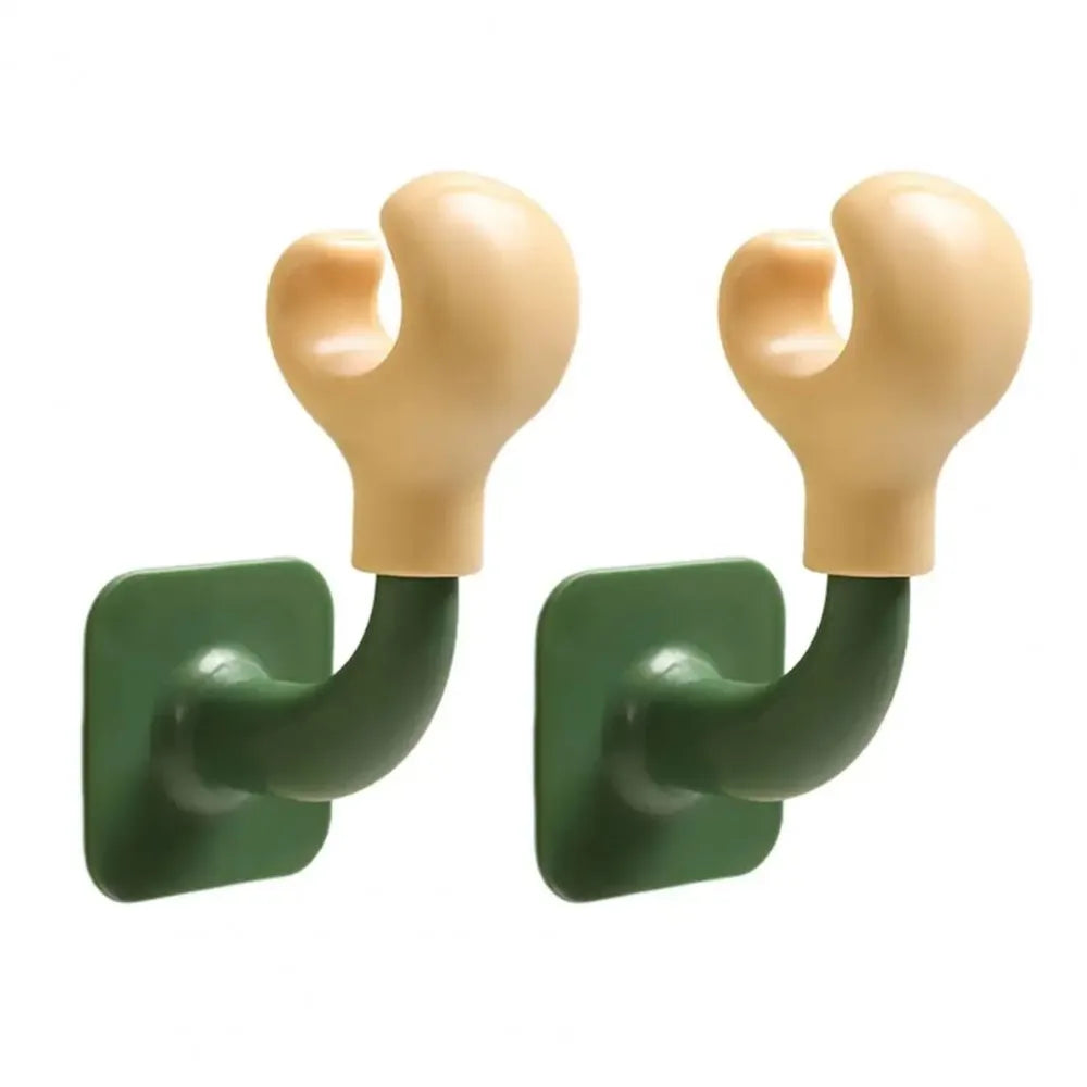 2Pcs DIY Tissue Box Decoration Feet, Self-adhesive Trash Can Hand Hook, Decorations