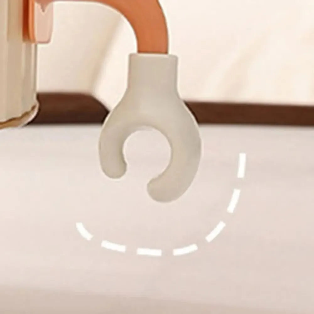 2Pcs DIY Tissue Box Decoration Feet, Self-adhesive Trash Can Hand Hook, Decorations