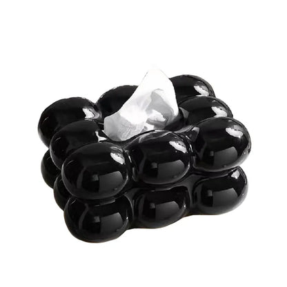 Ceramic Drawer-style Tissue Box, Marshmallow Napkin Holder, Suitable For Table Storage