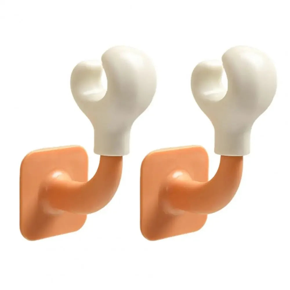 2Pcs DIY Tissue Box Decoration Feet, Self-adhesive Trash Can Hand Hook, Decorations