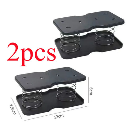 Paper Towel Box Spring Bracket, Automatic Paper Box Bottom Bracket Double Spring Lifting Bracket