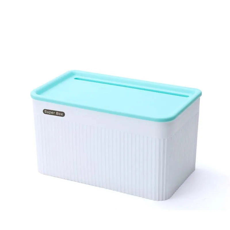 Wall-Mount Waterproof Toilet Paper Holder With Storage Tray